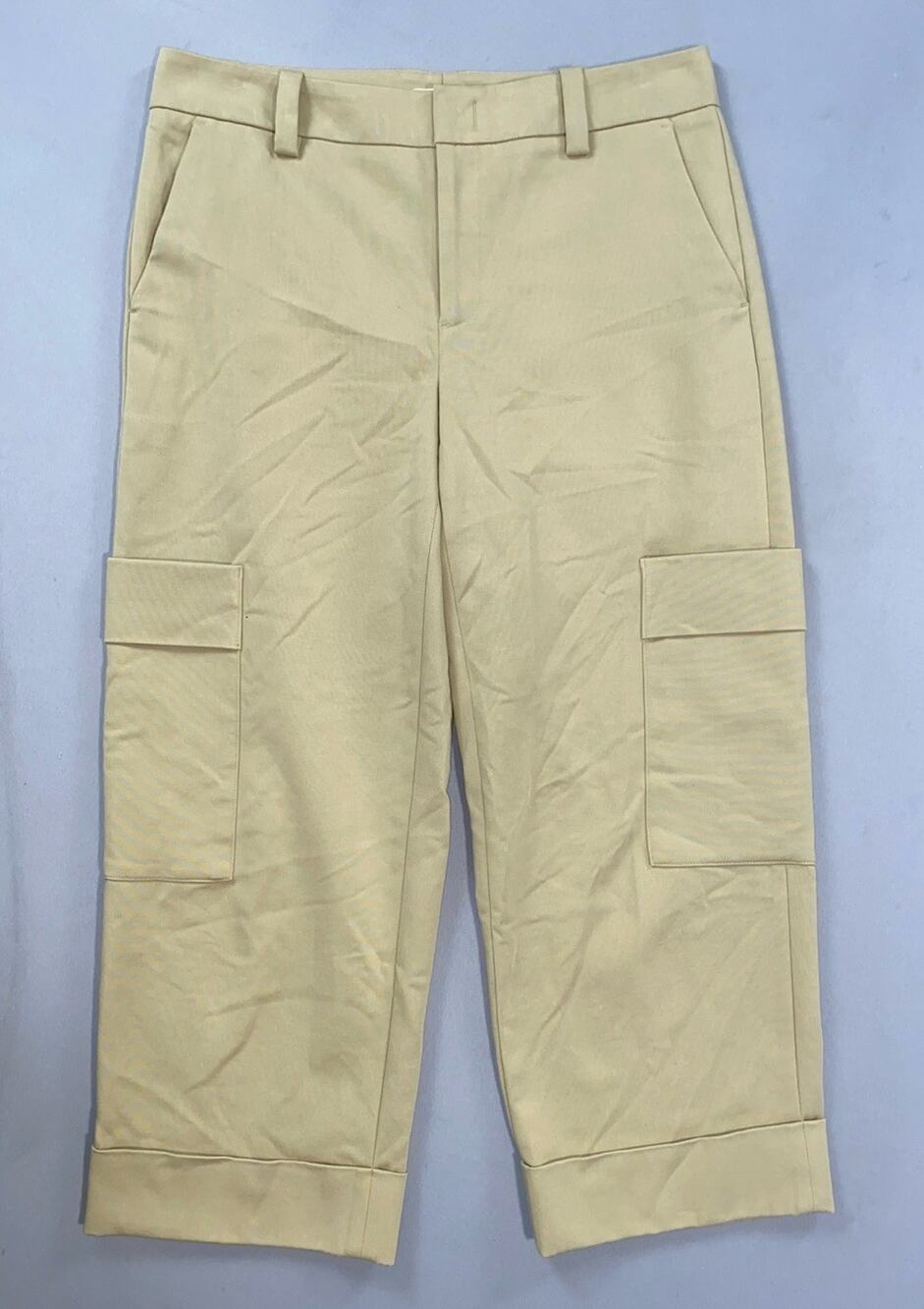 Vince V022422329 Women's Stretch Cotton Utility Crop Cargo Pants. Size 8, MINT!